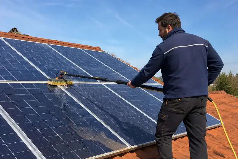 Nettoyage et entretien de panneaux solaires à Mouzens